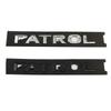  CHUQAZ1 Car 3D ABS Rear Trunk Letters Words Logo Badge Emblem Decals Sticker For Nissan Patrol Y60 Y61 Y62 Y63 Y64 Styling Accessories