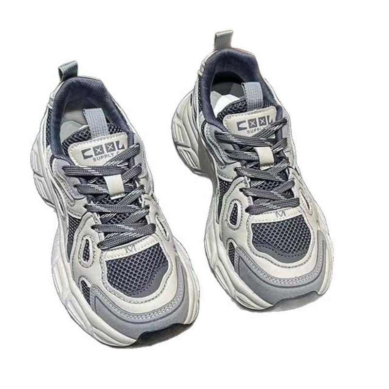 heightening mesh breathable women's shoes spring and summer new super soft platform trendy shoes versatile women's shoes