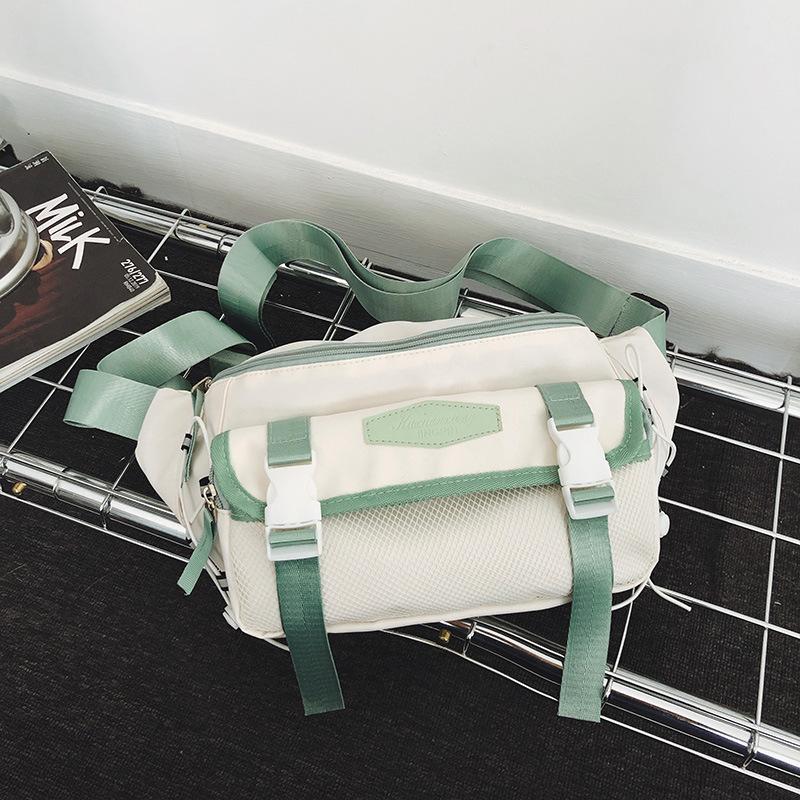 New Cross Body Bag Trend Men's Chest Bag Tide Brand Small Bag Multifunctional Large Capacity Pocket Sports Cycling Backpack