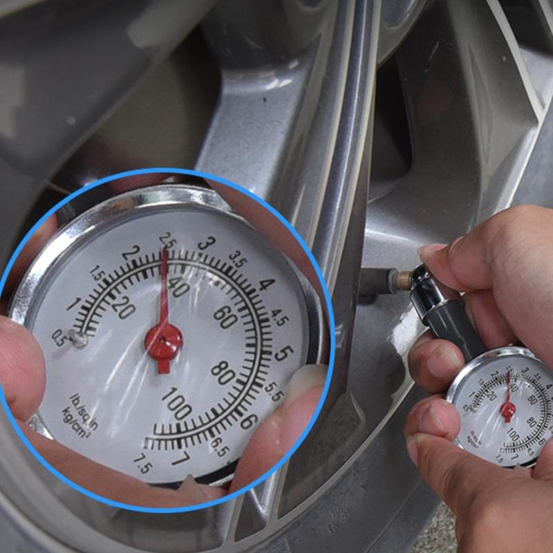 Car Tire Pressure Gauge Pressure Measurement Tool with Clear Readings and Shockproof Designs For Multiple Vehicle Type