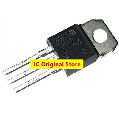 10pcs BTA12-600C Bidirectional Thyristor IC TO220 12-600C MOS Field Effect Tube BTA12-600