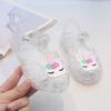Kindersandalen Leuke Cartoon Vormige Jelly Meisjes Casual Schoenen Antislip Ademend Kinder Prinses Buiten Strand Wadelslippers