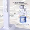 Professional Portable Stadiometer - Adjustable 20-210cm Dual Scale Wall-Mounted Height Rod | Medical-Grade Accuracy