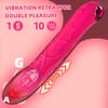 Thrusting Vibrator For Women Dildo Telescopic Vibrating G Spot Vagina Massage Wand Clitoris Stimulator Adult Female Sex Toy