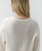 OSTKAKA Essential V-Neck Pullover Ivory