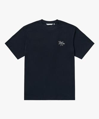 GOALSTUDIO Essential Script Tee-Navy