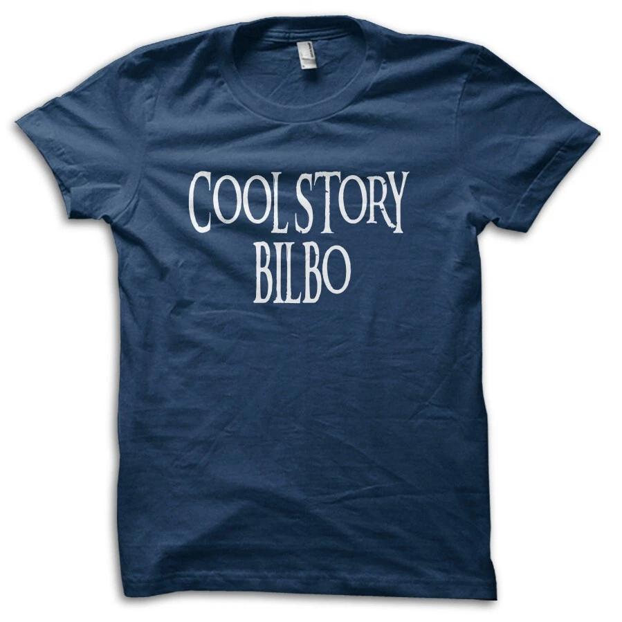 Cool Story Bilbo Hobbit Inspired Joke Movie Parody T-Shirt M5737 XL