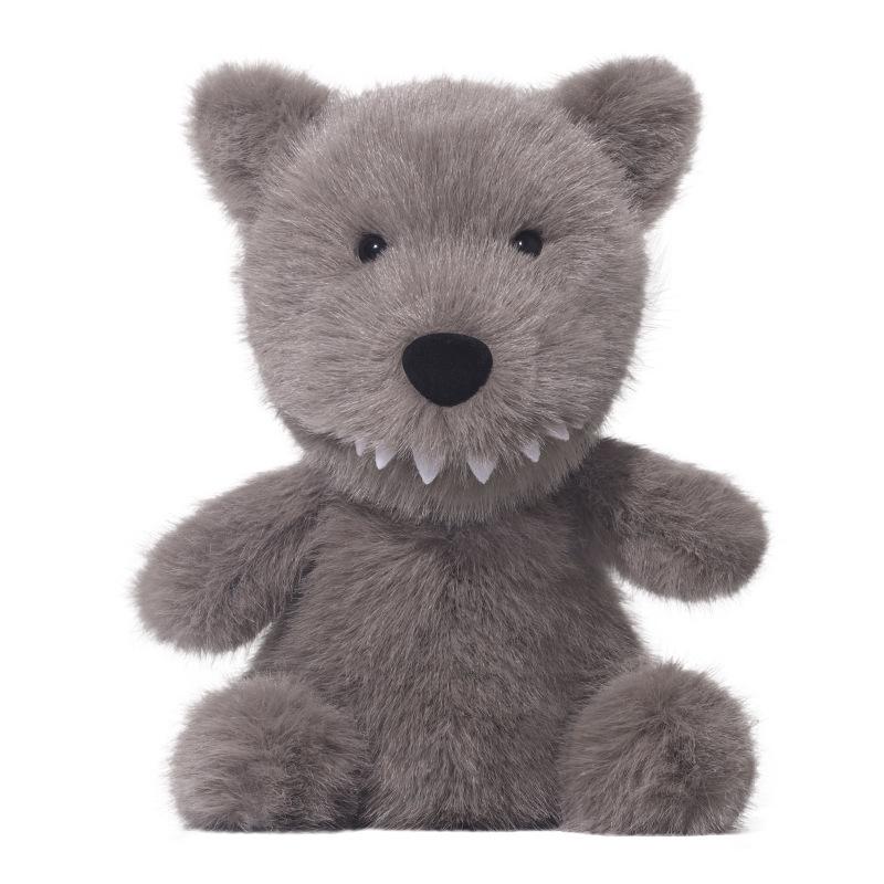 Tiny Wolf Plush Toy - Cute Stuffed Animal Pillow for Girls, Sleep Companion, Birthday Gift