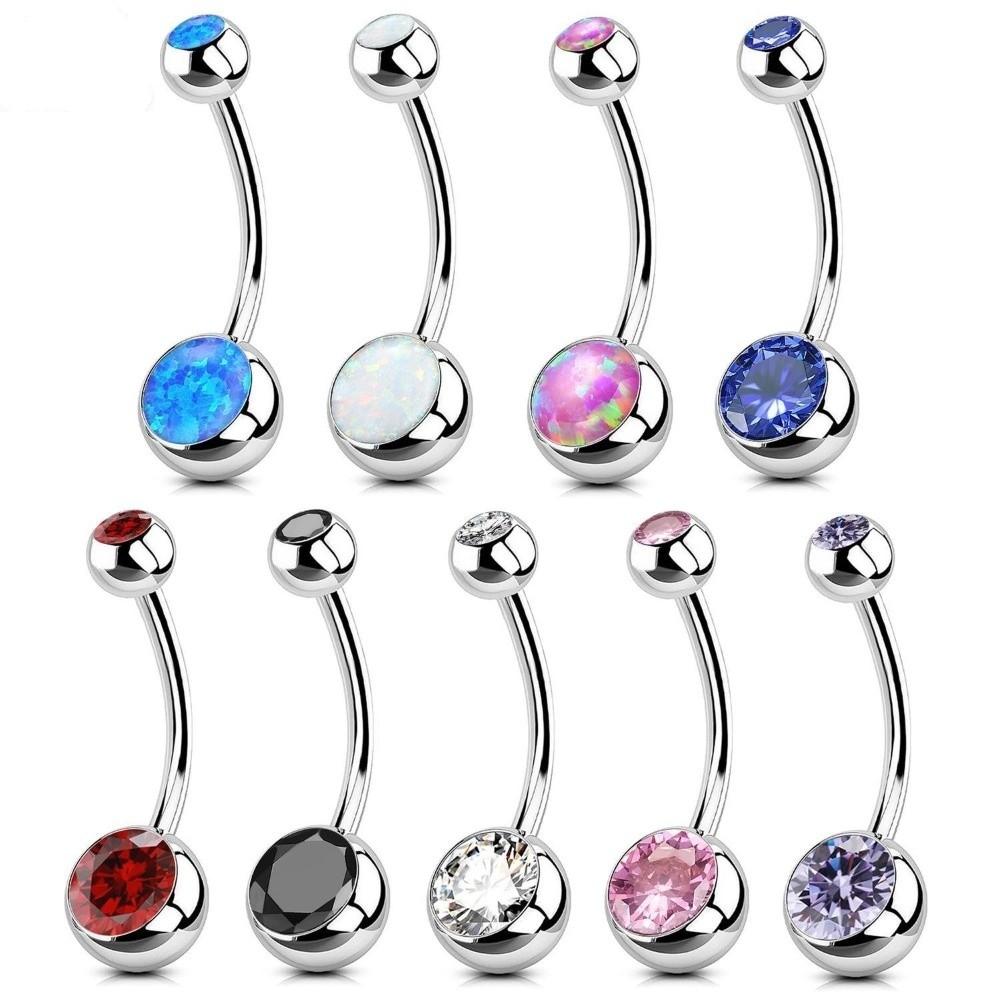 Dangle Design Belly Piercing Jewelry Titanium Material Body Jewelry  Body Piercing