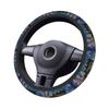 DIZZY Car Steering Wheel Cover for Kei and Standard Comfortable To the Interior 38cm Cars, Stylish, Non-Slip, Stain-Resistant, Touch, Accessory, Item,