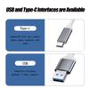 Hub USB 3.0 de 4 puertos Hub de puerto USB Divisor Tipo C de alta velocidad 5 Gbps Para accesorios de ordenador PC HUB multipuerto 4 puertos USB 3.0 2.0