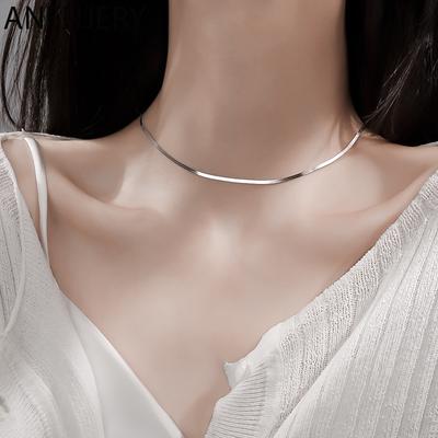 Damenmode Schmuck Kette Halskette Für Woomen Mädchen Zarte Glänzende Schlüsselbein Kette Partei Schmuck Großhandel S-N632