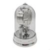62KD European Retro Table Clock Antique Round Quiet Alarm Clock Desk Clock with Clear Clock Cover for Bedroom Home Decors