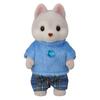 Sylvanian Families Dolls ST Mark Ages 3 and Toy Sylvanian Epoch [Husky Family] FS-41 Certified, Up, Dollhouse, Families,