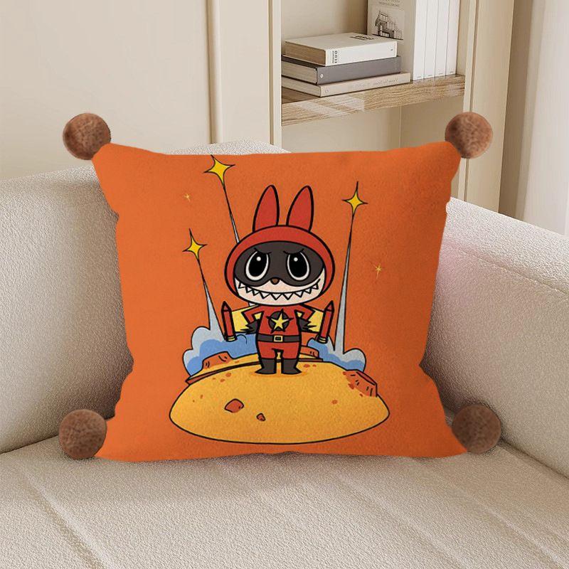 Peripheral Series Throw Pillow Cartoon Doll Throw Pillow, Pillow Cushion Gift, Backrest Cushion Pillow