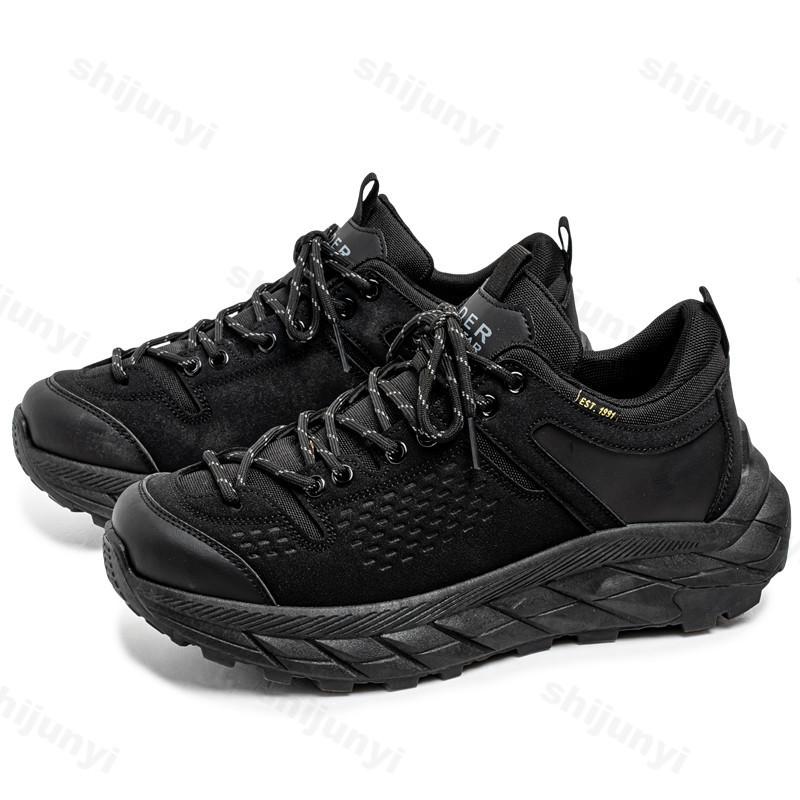 

Fashion Men s Spring 2025 Work Shoes Non Slip Wear Resistant Thick Bottom Height Increasing Outdoor Sports Fashion Trend Casual Sneakers 39 чёрный