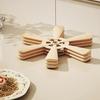 3Pcs Silicone Coaster Set, Heat Resistant Placemats for Dining Table, Non Slip Trivet Mats for Cups Dishes, Kitchen Protector