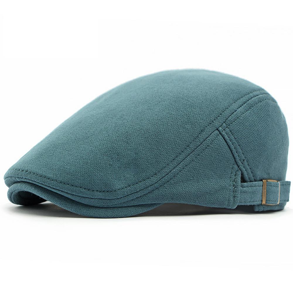 HT4423 Beret Spring Autumn Caps for Men Women Retro Artist Painter Knit Beret Hat Male Female Ivy Flat Cap Adjustable Beret Cap