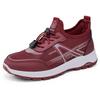 Sport Shoes for Women In Summer Breathable Lace-up Casual Single Shoes Soft Sole Elderly Walking Outdoor Running Shoes
