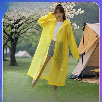 Capa de Chuva Não Descartável Portátil à Prova de Chuva Capa de Chuva Macacão para Viagem de Adulto