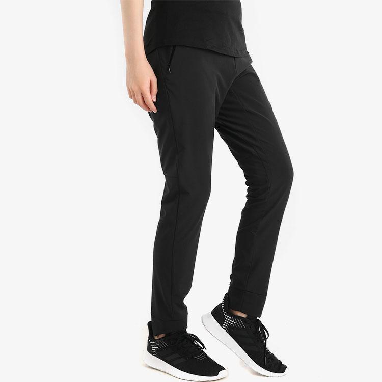 Adidas Breathable Running Training Pants Women Pants Black DP6791
