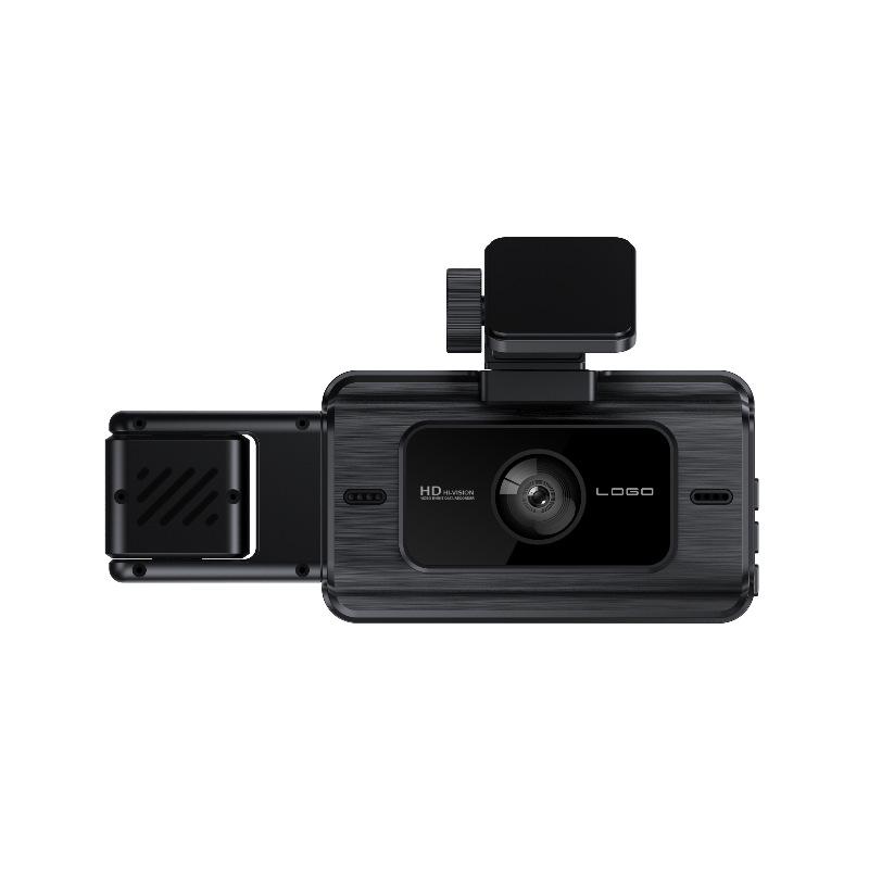3-Zoll HD Dashcam: WLAN, Weitwinkel, Nachtsicht, Dreifachaufnahme, Rückfahrbild