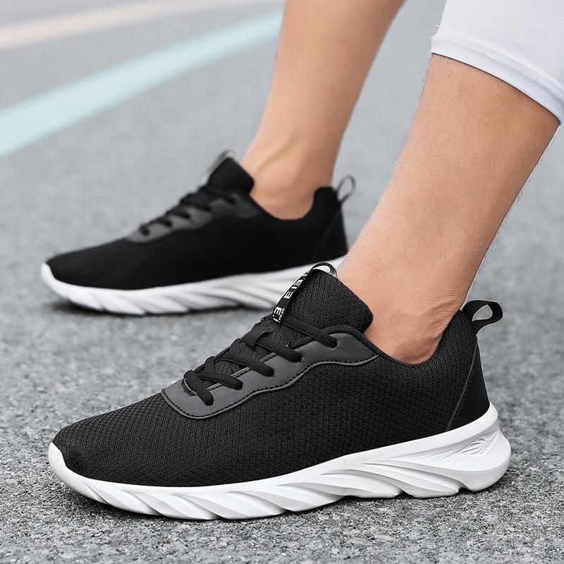 Original Men Running Walking Mesh Shoes Fashion Casual Sneakers Outdoor Breathable Athletic Gym Lightweight Men Tennis Footwear