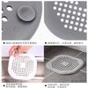 Silicone floor drain sticker sewer hair filter anti-blocking artifact bathroom with suction cup floor drain pad filter