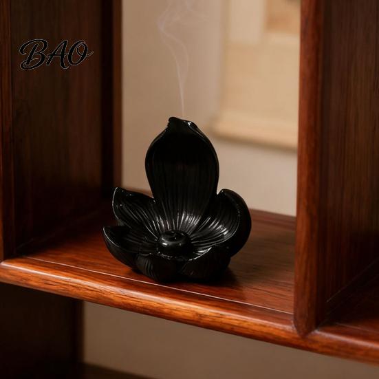 Meditationszubehör Lotus Rückfluss Räucherkegelhalter, Harz Kegel Diffusor, Schreibtisch Beruhigendes Zimmer Dekor Aromatherapie Halter für Yoga Tee Schlafzimmer
