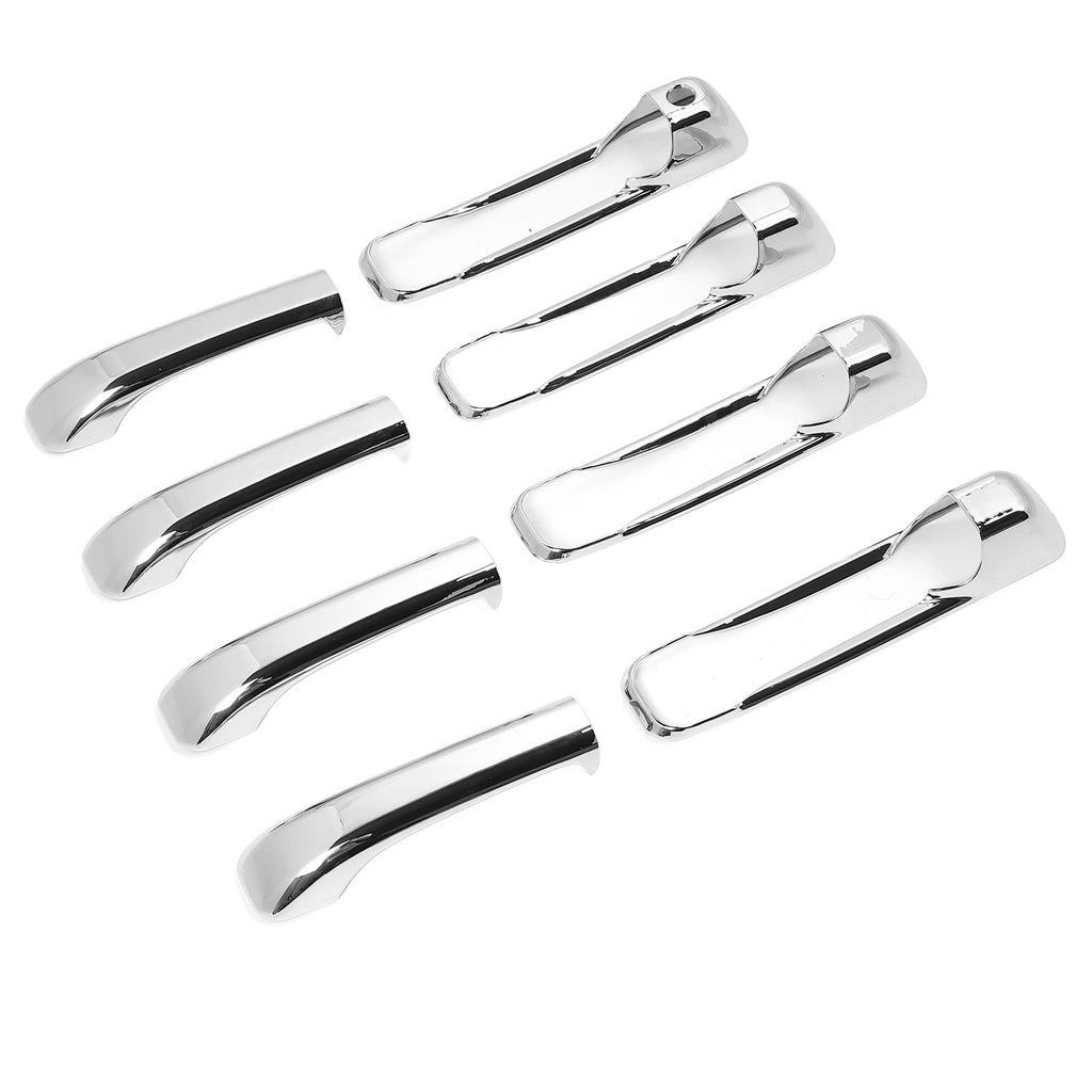 Hochglänzende stilvolle Außentürgriff-Zierleisten-Set für 1500 2500 3500 2009