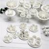 33 Pieces/set Plunger Cutter Fondant Cutter Cake Cookie Mold DIY 3D Handmade Decoration Tools Baking Supplies Mold