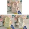 Cute Bowknot Embroidery Student Backpack For Middle School Girls Nylon Schoolbag
