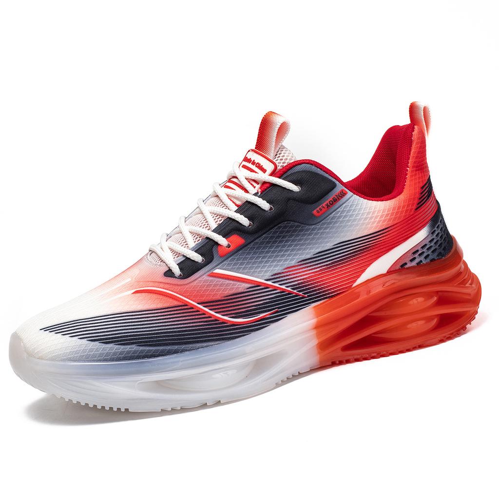 New Lightweight Road Running Shoes Men Mesh Uppers Cushioning Sneaker Breathable Outdoor Jogging Shoes Men Large Size 39-47