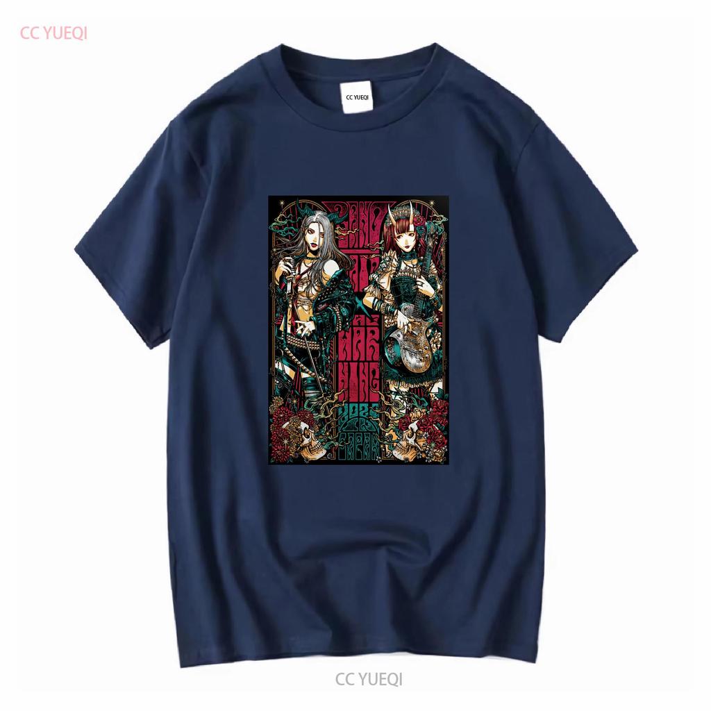 BAND MAID Mit der Warnung 12. Juni 2024 Show in Japan T-Shirt heiß Vintage Gewaschene Designerkleidung Mode Stilvolle Grafik