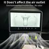 Cornice Protettiva Copri Schermo Posteriore Per Tesla Model 3 Highland Modello 2024 Model Y 2025 Griglia di Ventilazione Posteriore Copertura Protettiva
