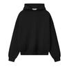 Felpa con cappuccio da uomo Fear of God Essentials Property Lounge con mezza zip 'Nero'