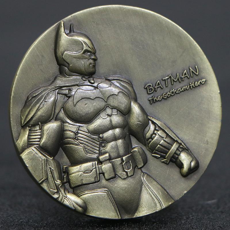 

Avengers, anime, Batman, relief, ancient bronze, commemorative coin, collectible coin, lucky coin, coin, commemorative medal бронзовий