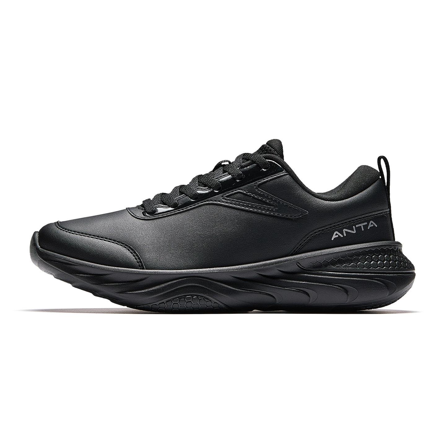 

Anta Textile, Synthetic Leather Cushioning, Wear Resistant Low top Training Shoes Women s Basic Black 922517752-5 38