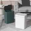 Battery Powered Waste Basket with Sensors Lid Easily Disposal Automatic Garbage Can for Cleanliness Enthusiasts