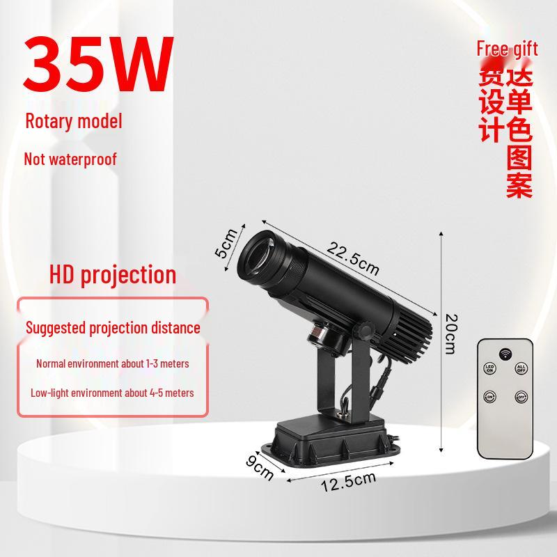 Outdoor Pattern Projection Light - Industrial Warning & Decorative Lighting