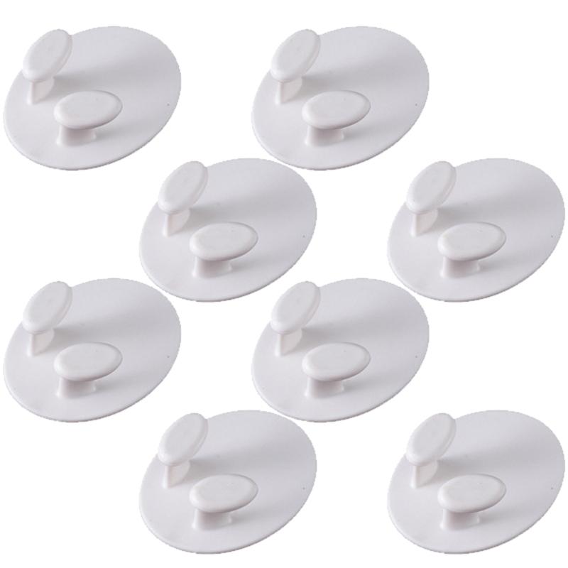 Wall Mounted Power Cord Organizers For Kitchen Countertops And Office Desks Durable Plastic Storage Shelf