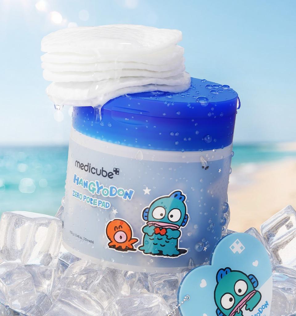 MEDICUBE Zero Pore Pad 2.0 (70ea) + Hangyodon Edition Mirror Keychain