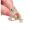 Bird High-end Brooch with A Sense of Sophistication Niche Anti-glare Clasp Personalized Suit Collar Pin Brooch and Corsage