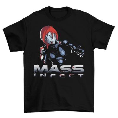 Mass Effect Infection T-Shirt Unisex Adult Sizes Andromeda Shepard Sci-fi New