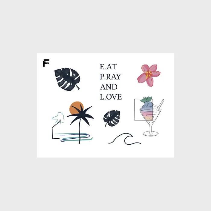 

Тату-наклейка Улувату