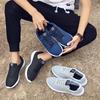 Zapatillas Deportivas para Correr para Hombre Ultraligeras Malla Transpirable Zapatillas Casuales Suela Blanda Elástica Zapatillas para Trotar Caminar