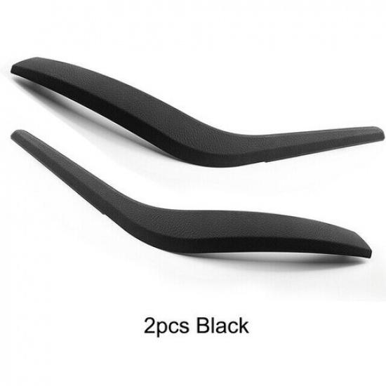 2PCS Left & Right Inner Door Handle Pull Panel Trim For BMW X1 E84 2009-2015 Left & Right - Black