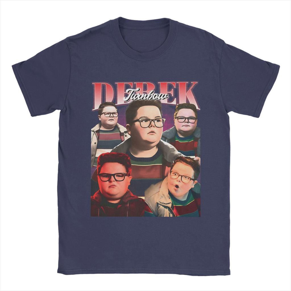 Unique Derek Stranger TShirt for Unisex Round Collar Cotton T Shirts Steve Short Sleeve Tee Shirt Adult Clothes