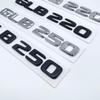 2017 Black Silver Letters Emblem Badge for Mercedes Benz W247 GLB220d GLB250 4Matic Car Styling Trunk Nameplate Sticker
