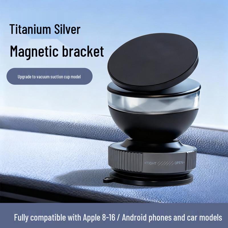 Universeller magnetischer Autohalter mit Saugnapf für das Armaturenbrett